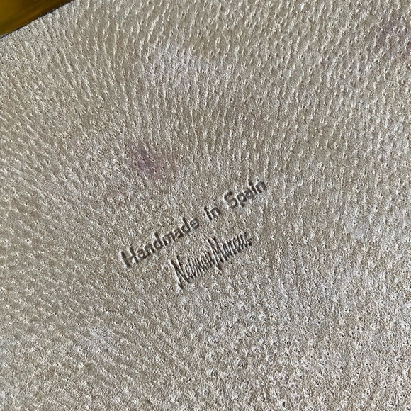 Handcrafted Leather Jewel Box with lock and key made in Spain for Neiman… - Picture 13 of 16